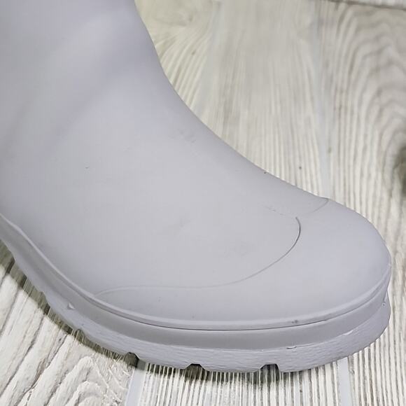 Kamik Jennifer Light Grey Charcoal Tall Rain Boots Womens Size 6 - Picture 13 of 16